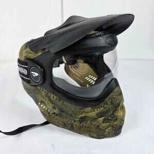 Proto Switch EL Paintball Protective Goggle System Woodland Camo Size M/L